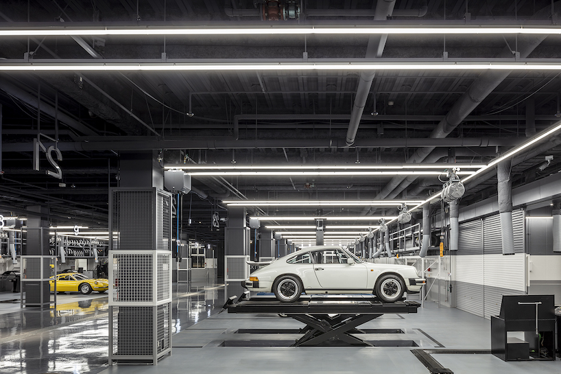 TONERICO:INC designs an automotive emporium for both man and machine in tokyo designboom