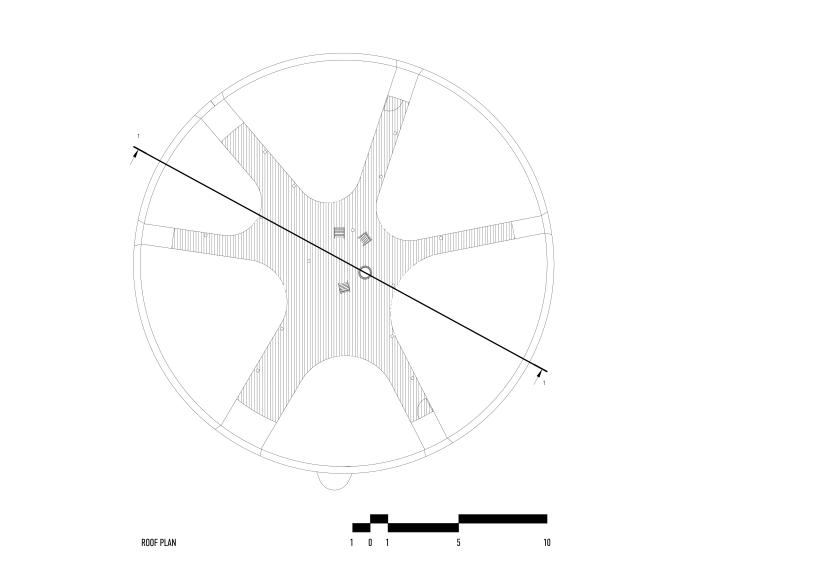 meandre's shell-shaped house in spain presents an original space-planning layout