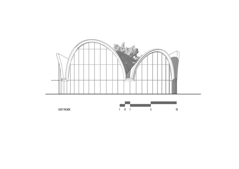 meandre's shell-shaped house in spain presents an original space-planning layout