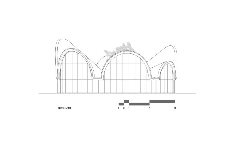 meandre's shell-shaped house in spain presents an original space-planning layout