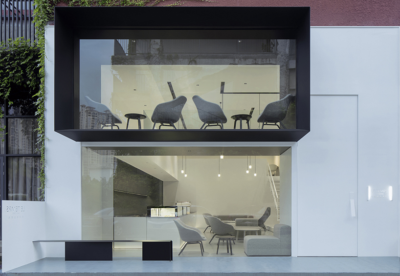 minimalist interior of this patisserie in fuzhou highlights the importance of desserts