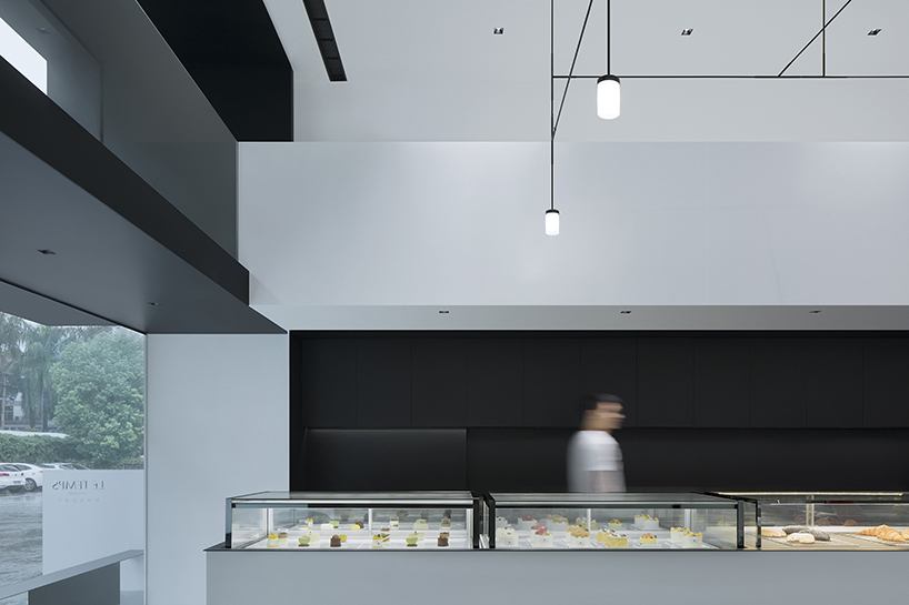 minimalist interior of this patisserie in fuzhou highlights the importance of desserts