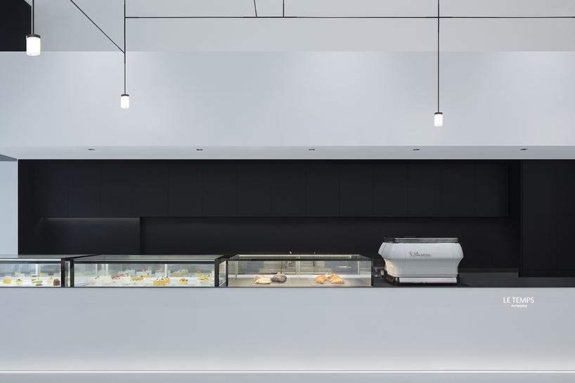 minimalist interior of this patisserie in fuzhou highlights the importance of desserts