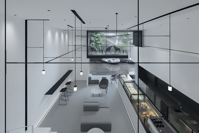 minimalist interior of this patisserie in fuzhou highlights the importance of desserts