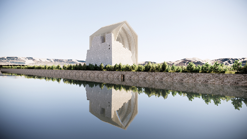 PIXEL's proposed 'salt chapel' pays homage to slovenia's salt harvesting heritage