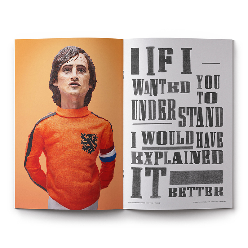 PICKLES magazine dives into soccer and presents it as you would never think of before