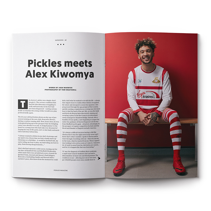 PICKLES magazine dives into soccer and presents it as you would never think of before