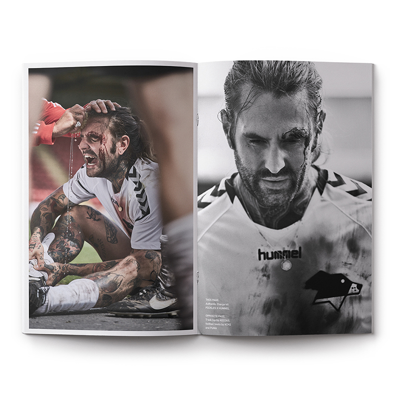 PICKLES magazine dives into soccer and presents it as you would never think of before