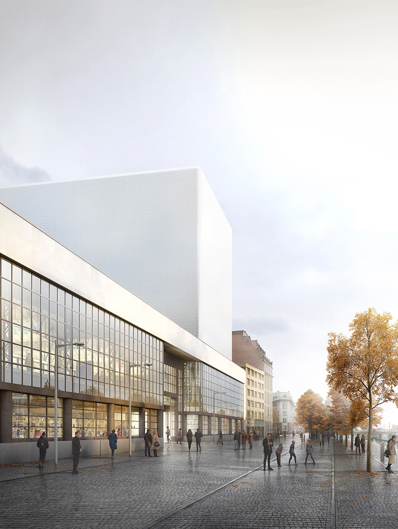 citroën cultural center in brussels aims to symbolize 21st century museums