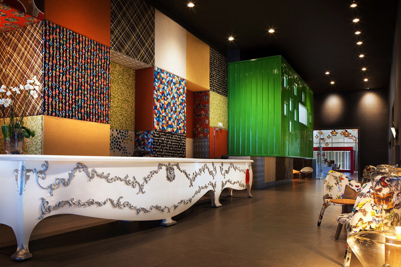 studio gaia designs first W hotel in central america with colorful indigenous patterns