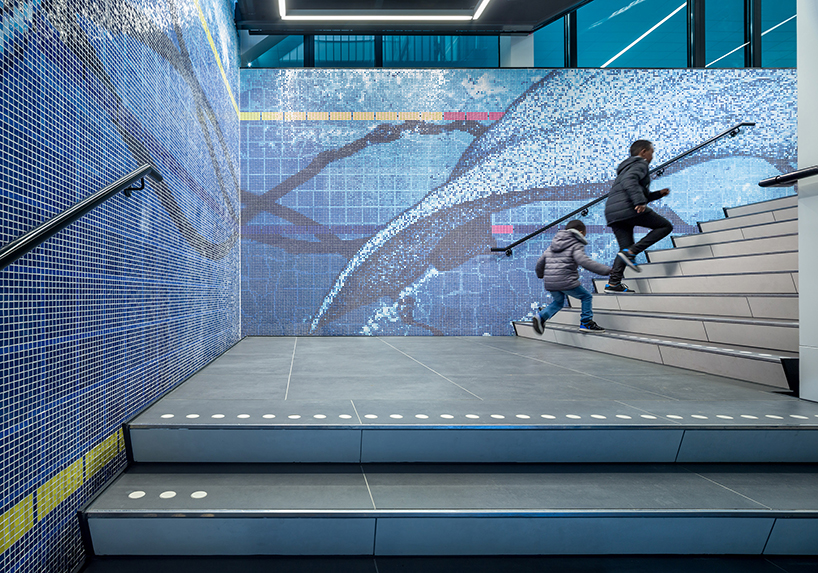 SILO + kraaijvanger architects' whales welcome guests to rotterdam's aquatics center