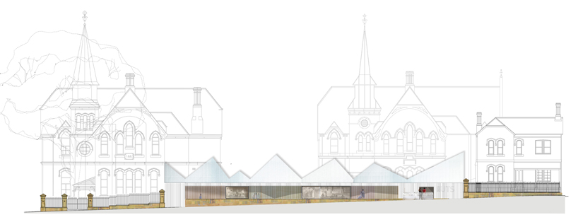 DJRD and lacoste + stevenson's childcare centre draws on children's naive depictions of housing