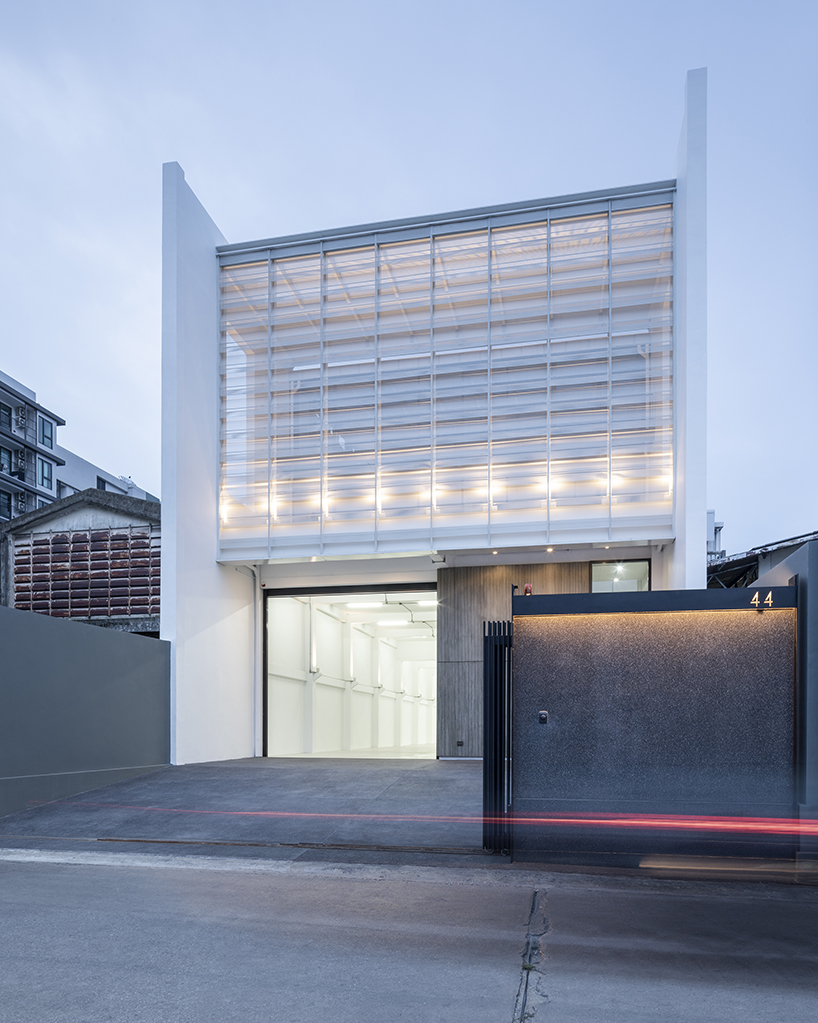 silp architects converts a former warehouse into office building in bangkok