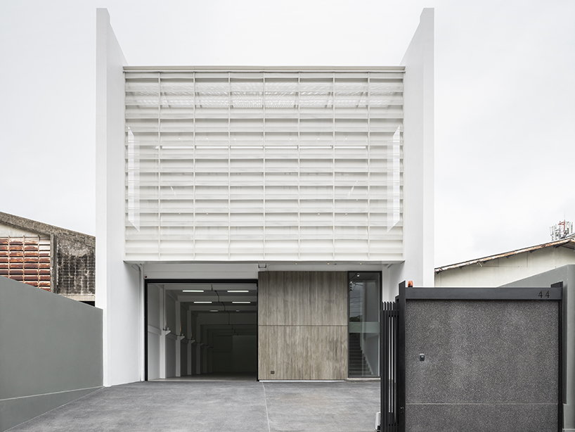 silp architects converts a former warehouse into office building in bangkok