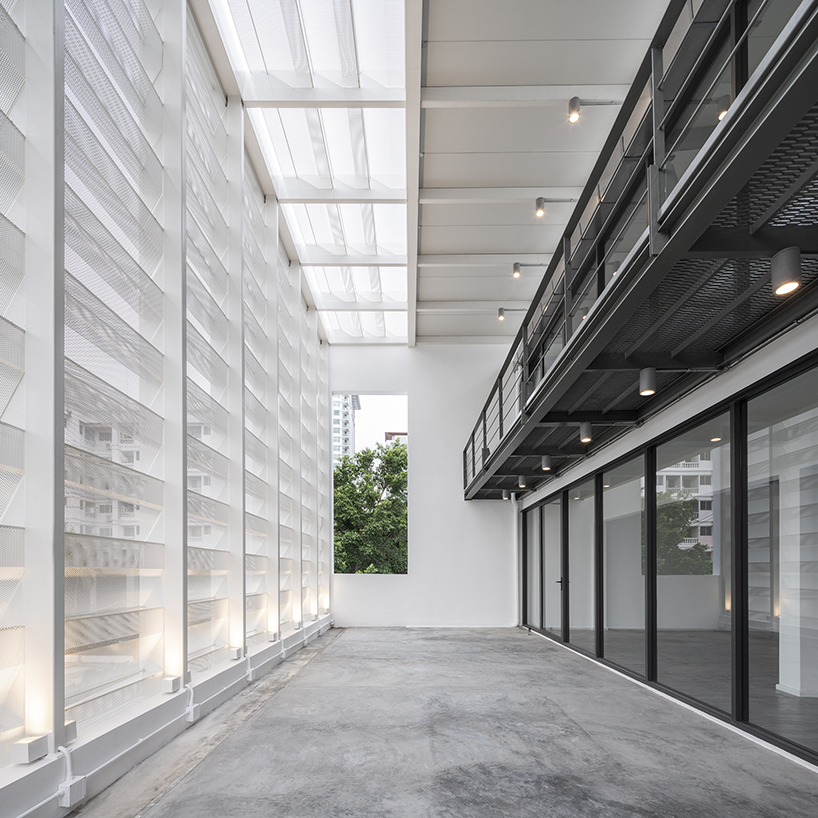 silp architects converts a former warehouse into office building in bangkok