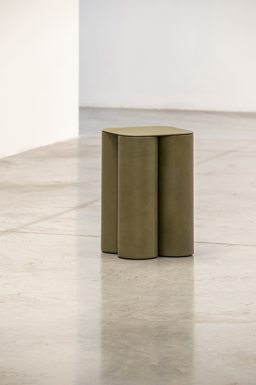 studiopepe's silos family of curved tables for uniqka launches during milan design week 2024