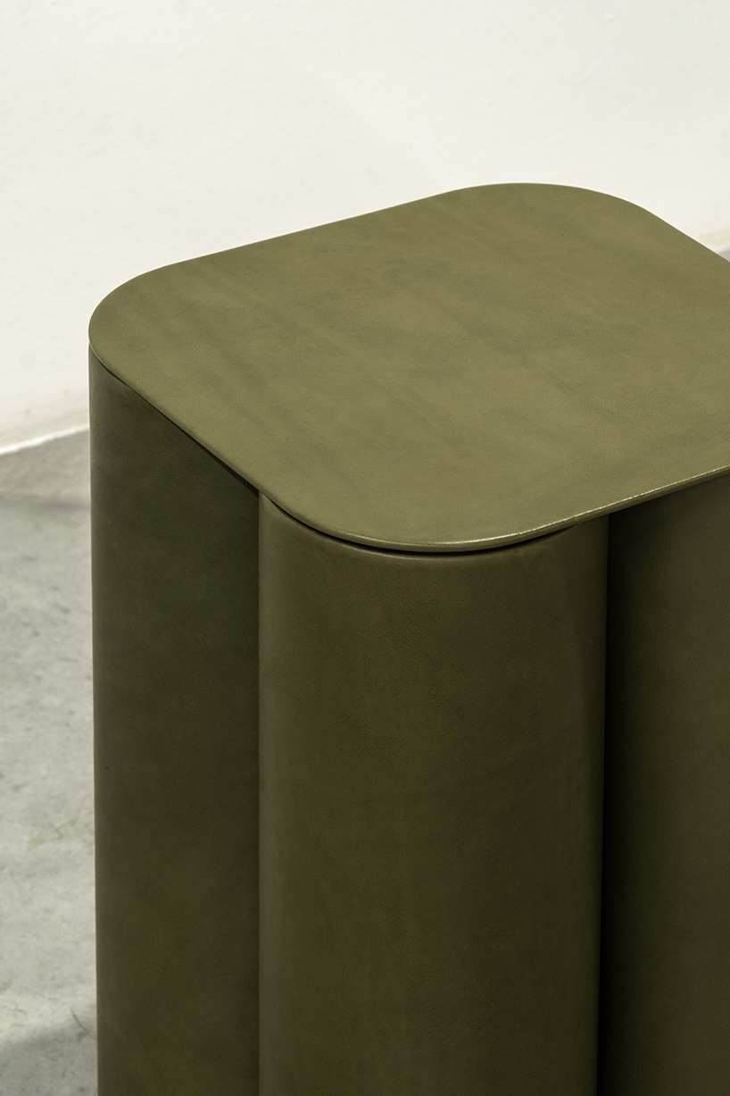 studiopepe's silos family of curved tables for uniqka launches during milan design week 2024