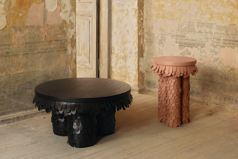 bohinc studio unveils feathered betsy furniture collection for uniqka at milan design week