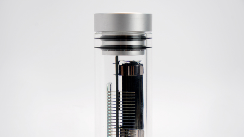 single-use, long scale launch clock by CW&T is designed to outlive you
