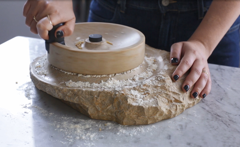 human presence is back to the kitchen with wood and stone utensils series by amalia shem tov designboom