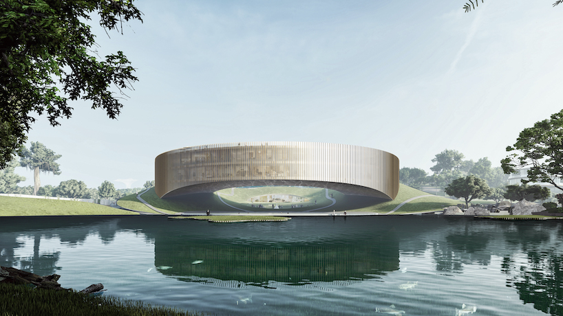 WAY studio design a cluster of scattered gateways amid