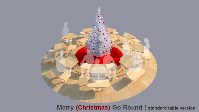 Merry-(Christmas)-Go-Round | designboom.com