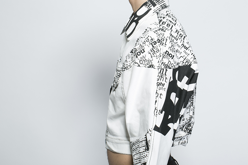 disruption jackets represent the communicative difficulties of international students