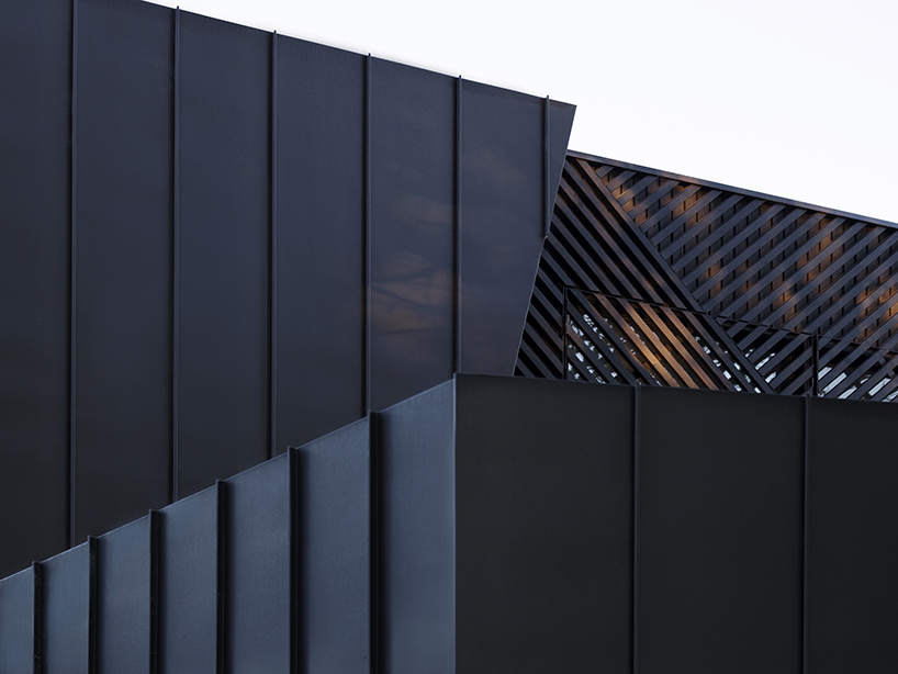 pandolfini architects adapts sculptural townhouse in australia to fit large family