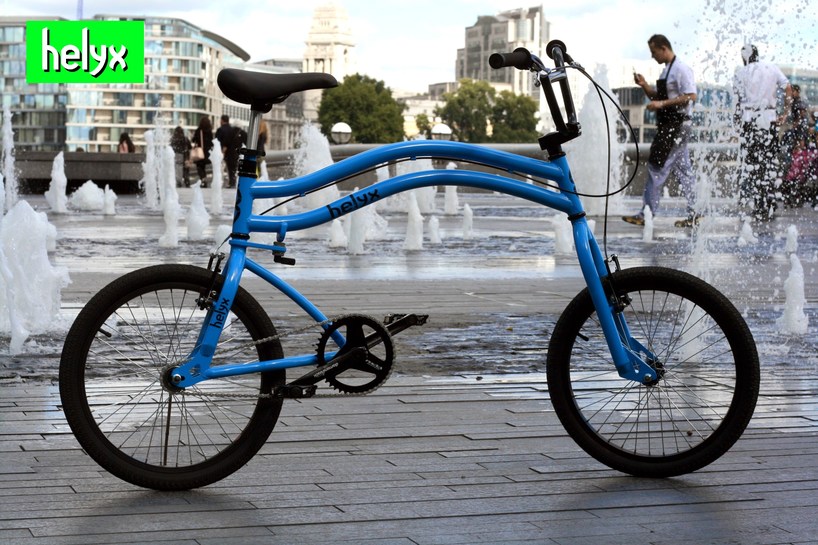 bicycle with steering wheel