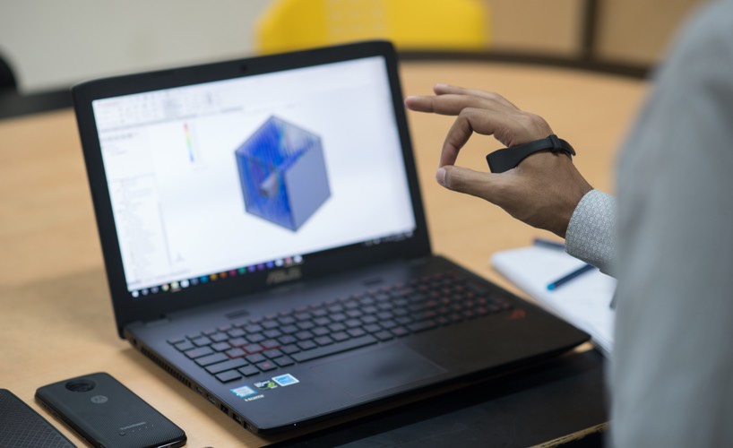 kai lets you control any digital device by tracking your hand and finger gestures