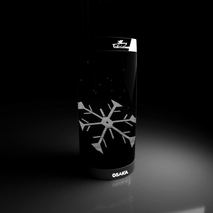 Active 3D pin LED Object for Christmas