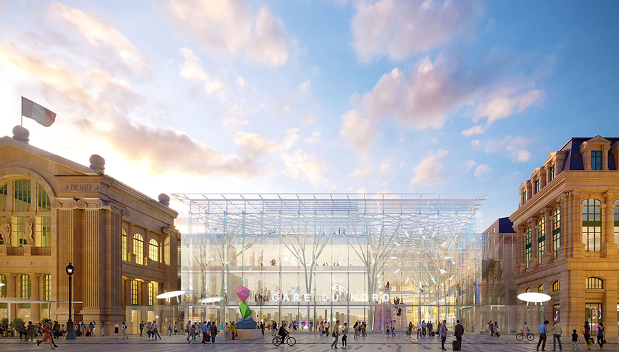 valode & pistre transforms gare du nord station into a 21st century urban complex reference