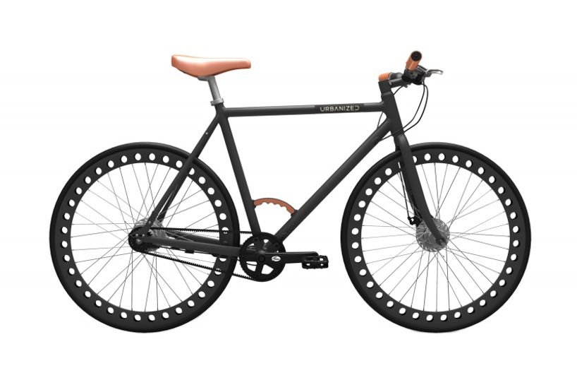 the maintenance-free bike urbanized features airless tires