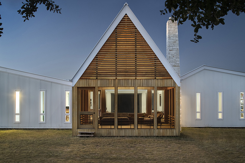 miro rivera architects completes sustainable sanctuary in texas hill country