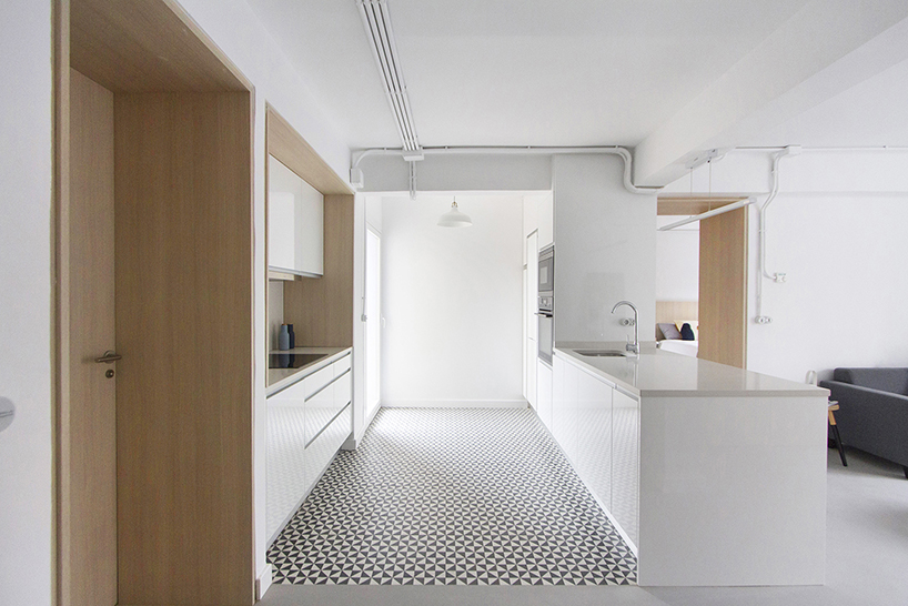 estudio AMASL renovates apartment in madrid and breaks with outdated ideas of housing