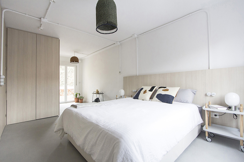 estudio AMASL renovates apartment in madrid and breaks with outdated ideas of housing