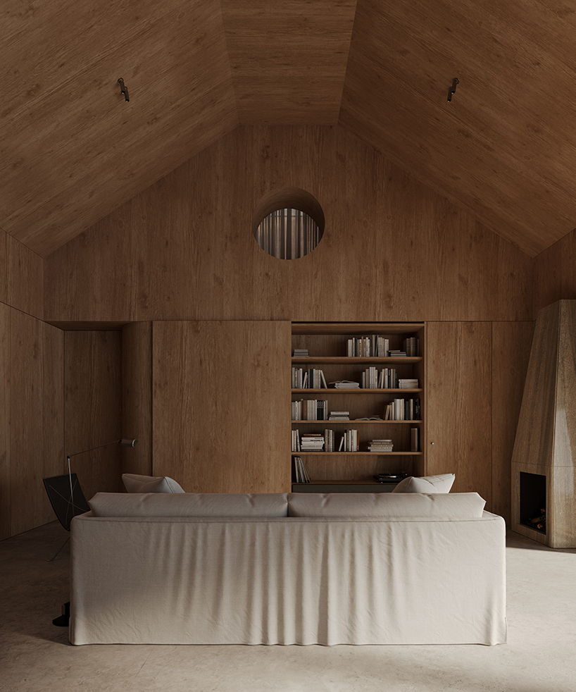 monolithic black timber retreat frames panoramic views of ukraine's carpathian mountains - 7