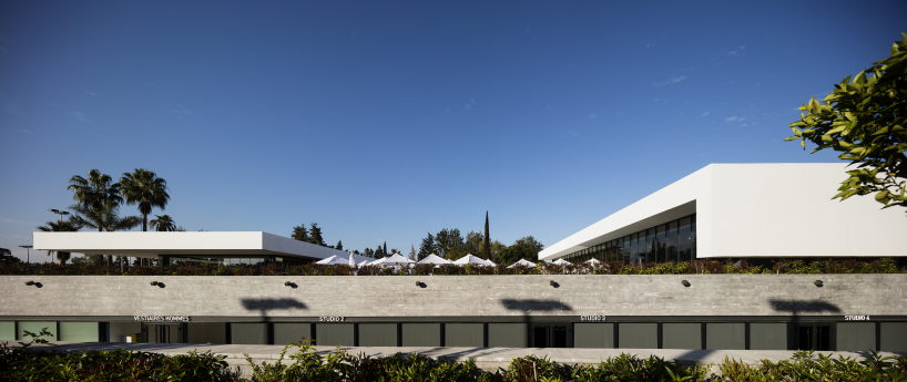 lush greenery in the wifaq sports club reflects rabat's agricultural past, by groupe3 architectes