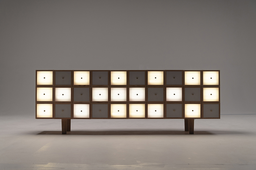forgotten drawers come to life in natsumi comoto's 'memoria' art piece designboom