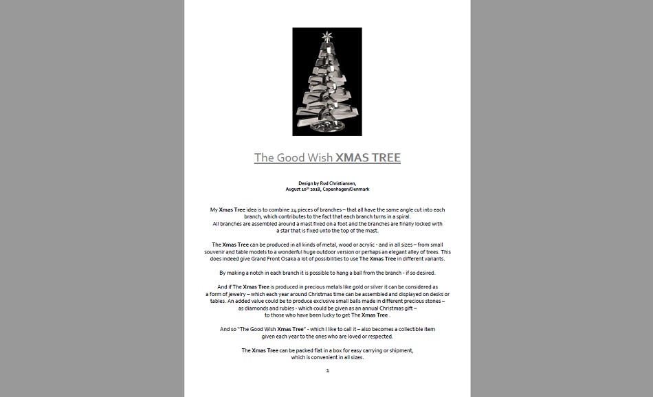 The Good Wish Xmas Tree