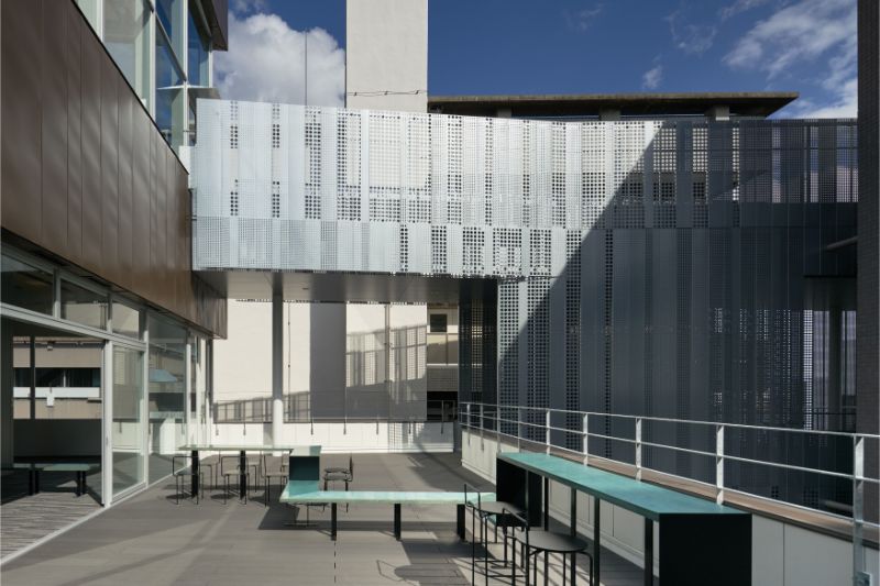 C+A revives landmark building in kyoto university of foreign studies