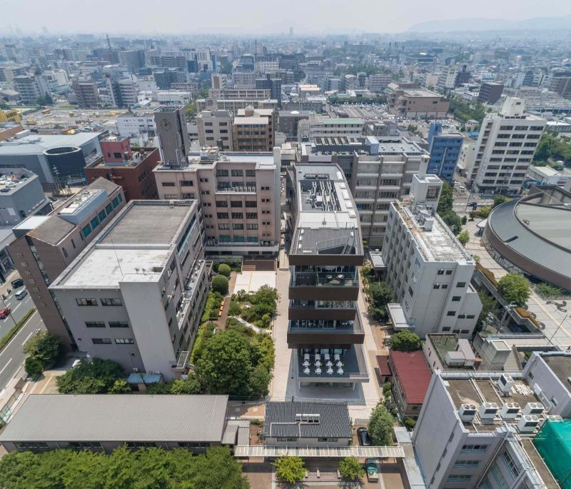 C+A revives landmark building in kyoto university of foreign studies