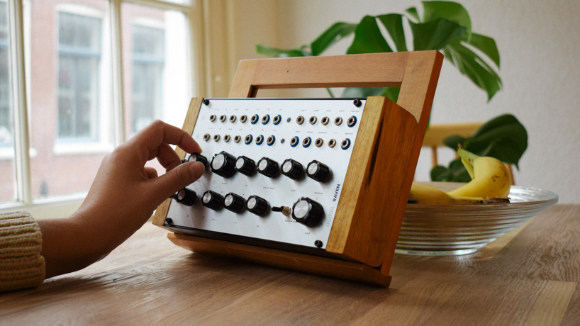 raven, a 100% analog sound synthesizer designed by birdkids designboom