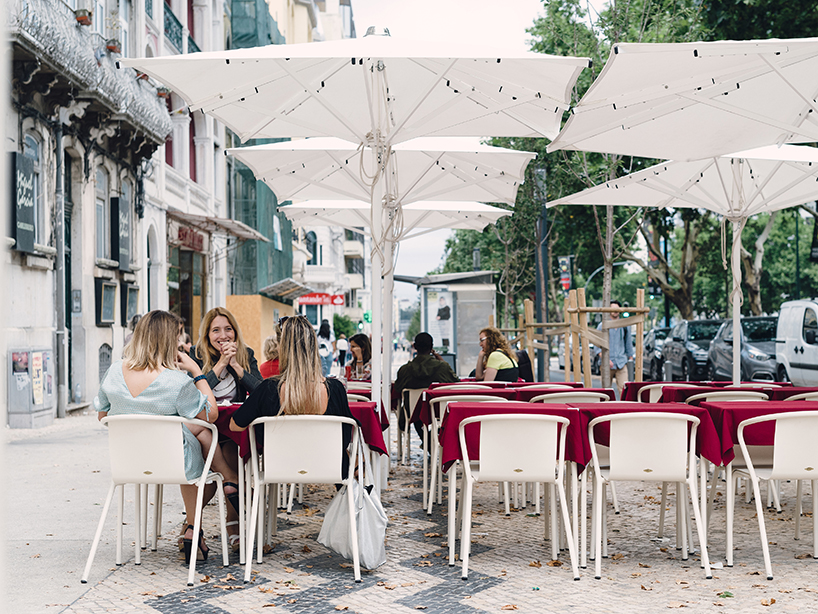 pedro sottomayor's maria and manel chairs for downtown lisbon streets