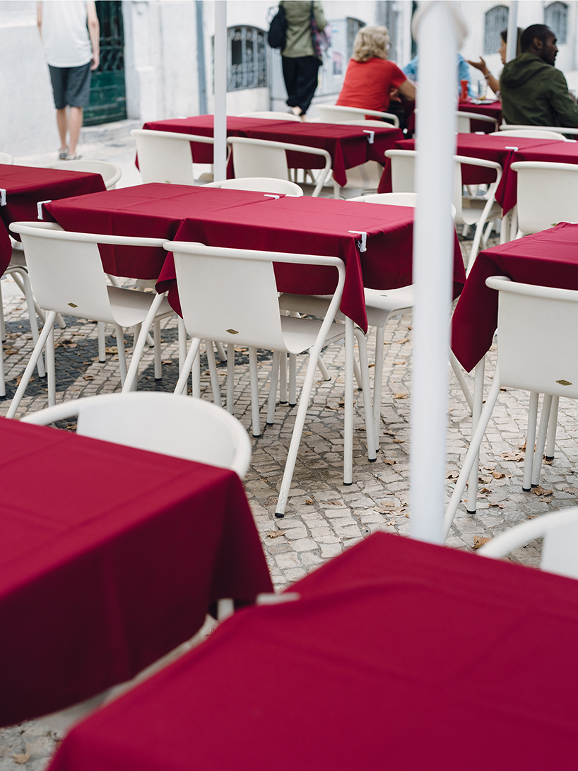 pedro sottomayor's maria and manel chairs for downtown lisbon streets