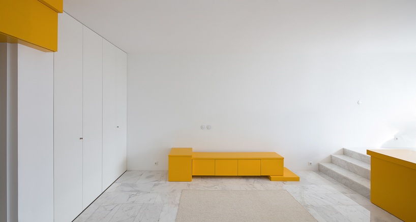 corpo atelier apartment in vilamoura vanishes the line between architecture and sculpture designboom