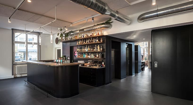 focketyn del rio studio completes parterre one bistro, restaurant & bar in basel
