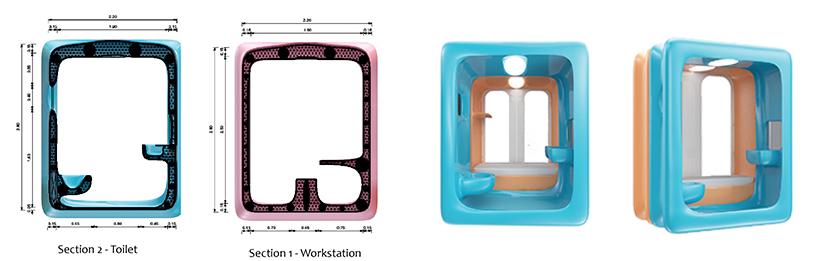 slice, a modular and flexible urban living solution by nasim sehat