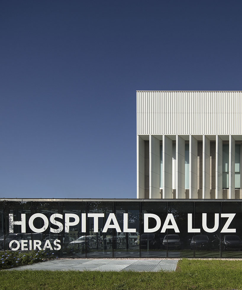 risco extends existing clinic in lisbon to create new hospital in two volumes