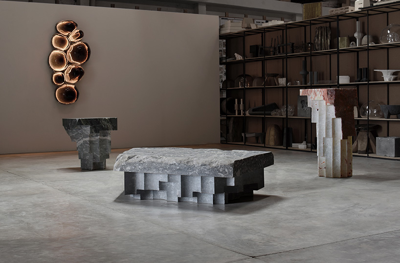 EWE studio's marble altar tables reference pre-hispanic rituals